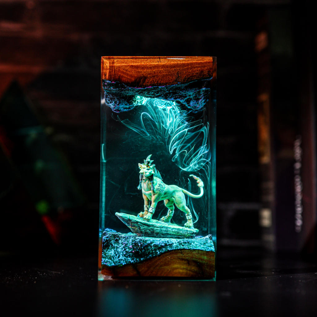 Red XIII Final Fantasy VII Lamp 7 Final Fantasy VII Character Lamp