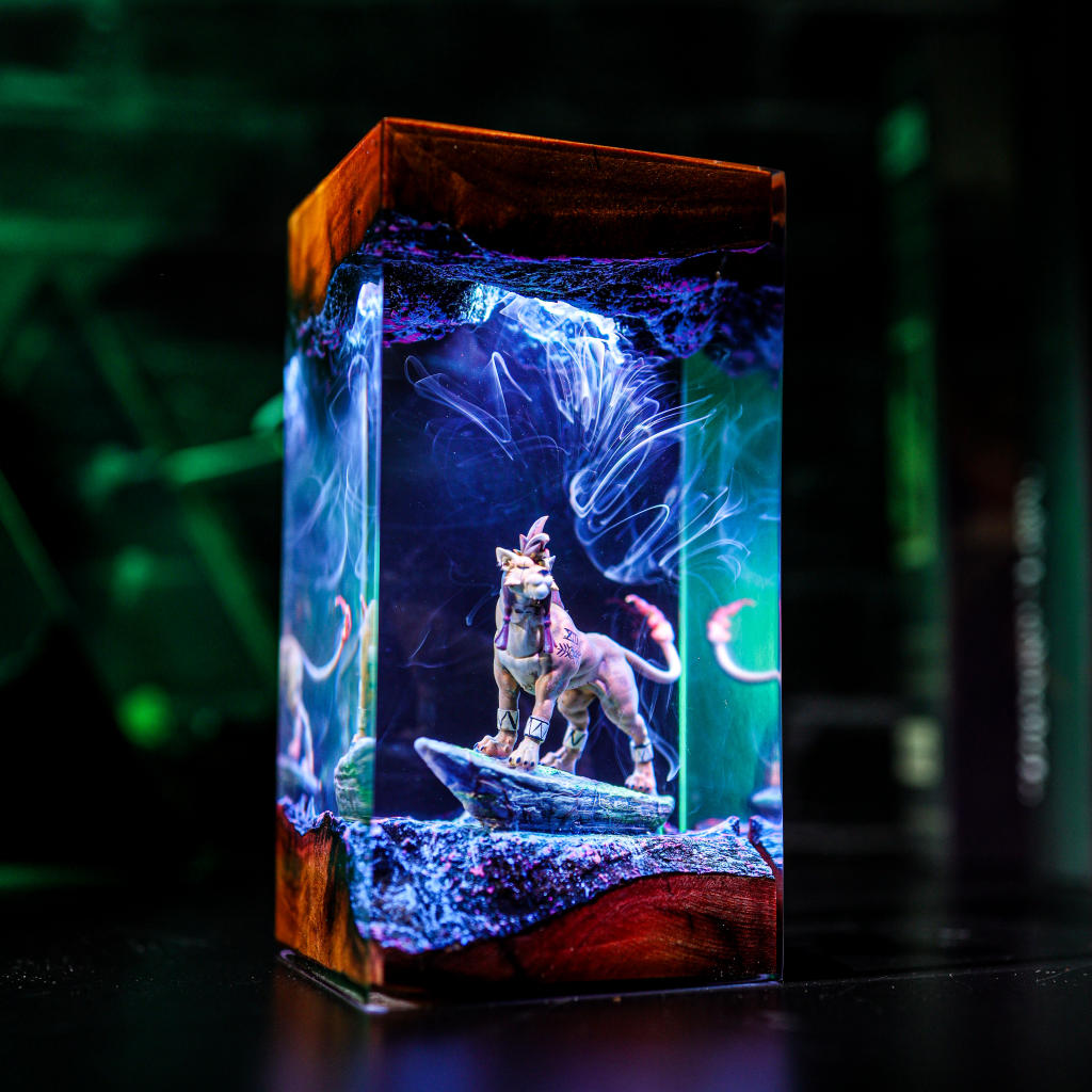 Red XIII Final Fantasy VII Lamp 5 Red XIII Final Fantasy VII Lamp