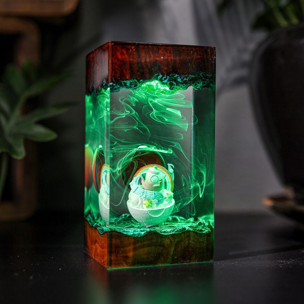 Jigglypuff Pokémon Lamp Ver 2 8 Jigglypuff Pokémon Decorative Epoxy Resin Lamp
