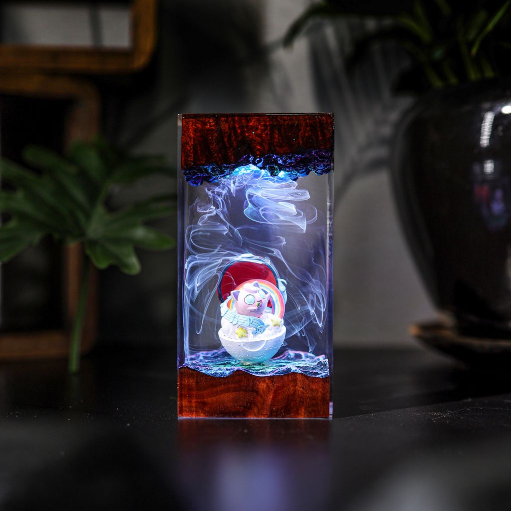 Jigglypuff Pokémon Lamp Ver 2 3 Jigglypuff Pokémon LED Table Lamp Ver 2