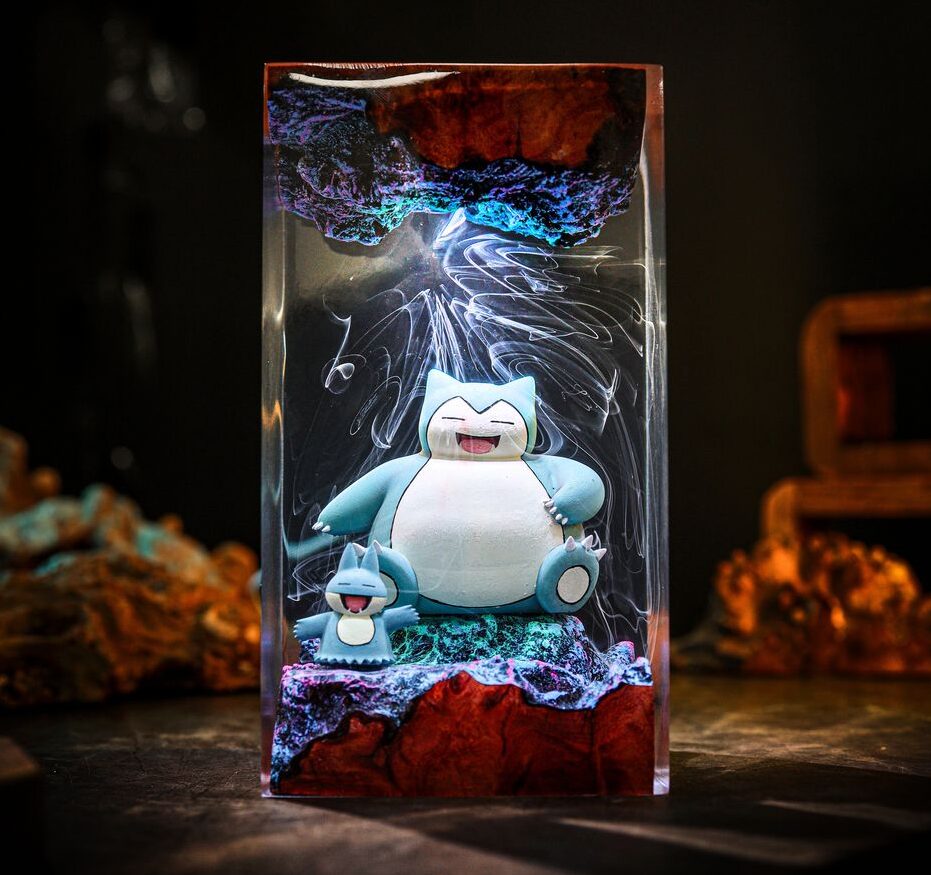 Snorlax and Munchlax Pokémon Lamp 1 Snorlax and Munchlax Pokémon Lamp