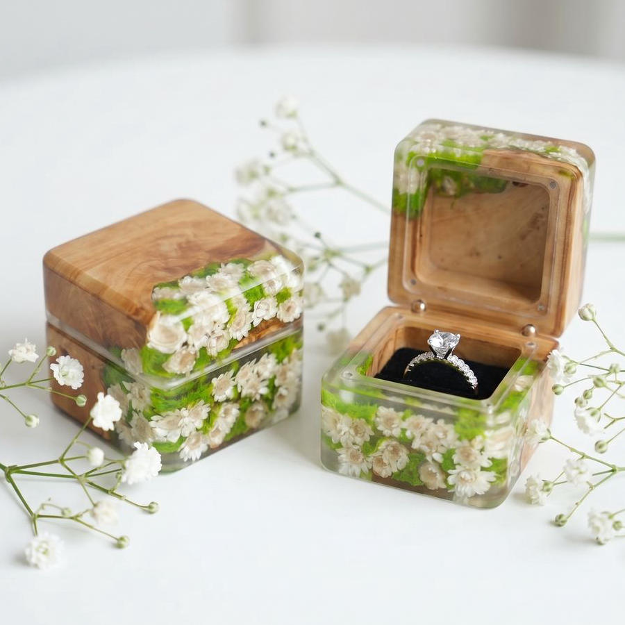 Daisy Flower Ring Box 5 Daisy Flower Ring Box