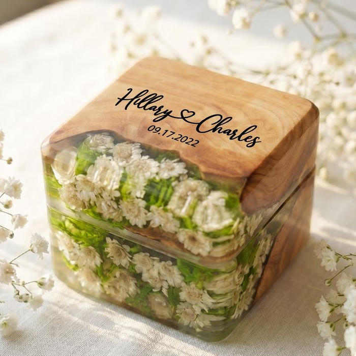Daisy Flower Ring Box 8 Daisy Flower Ring Box