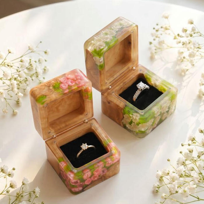 Daisy Flower Ring Box 2 Daisy Flower Ring Box