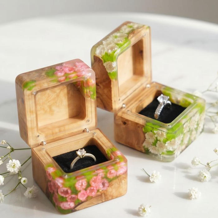 Daisy Flower Ring Box 4 Daisy Flower Ring Box