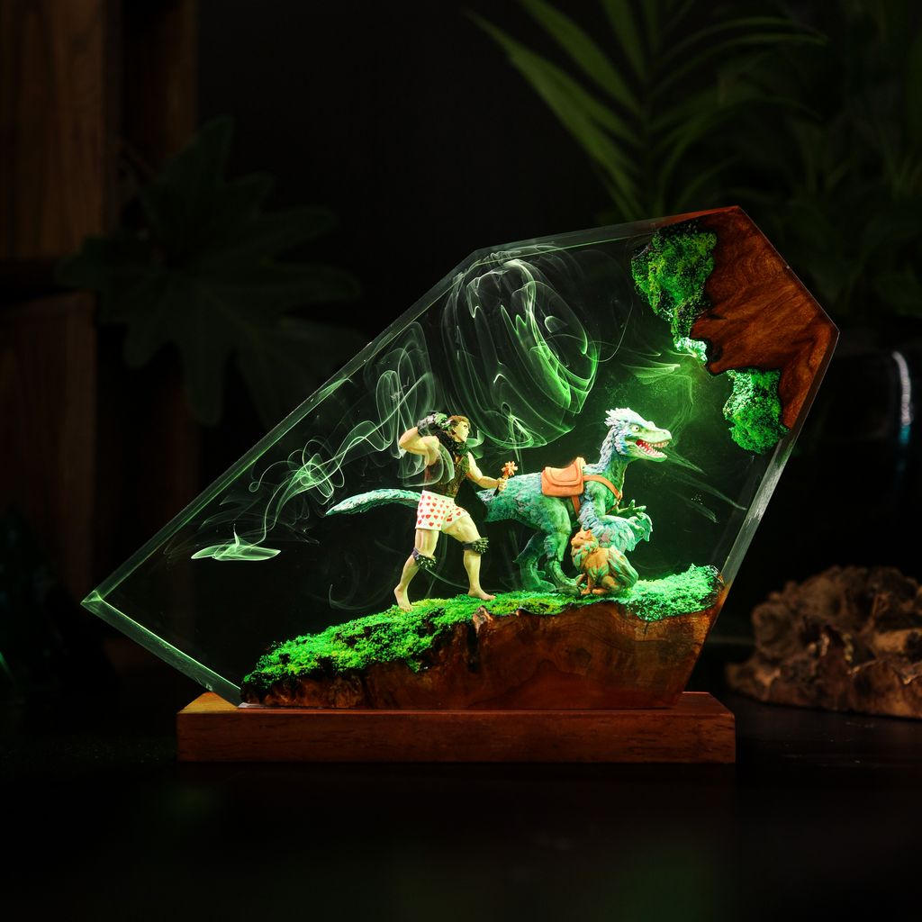 Dungeon-Crawler-Carl-Epoxy-Lamp(3) Dungeon crawler carl handmade resin wood light