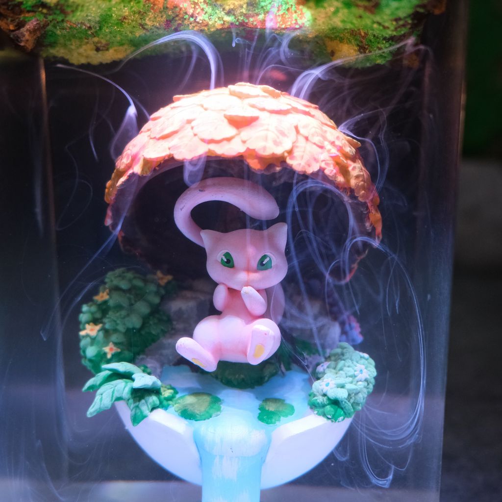 Mew Egg Pokémon Night Light 7 Pokémon Mew LED Desk Light