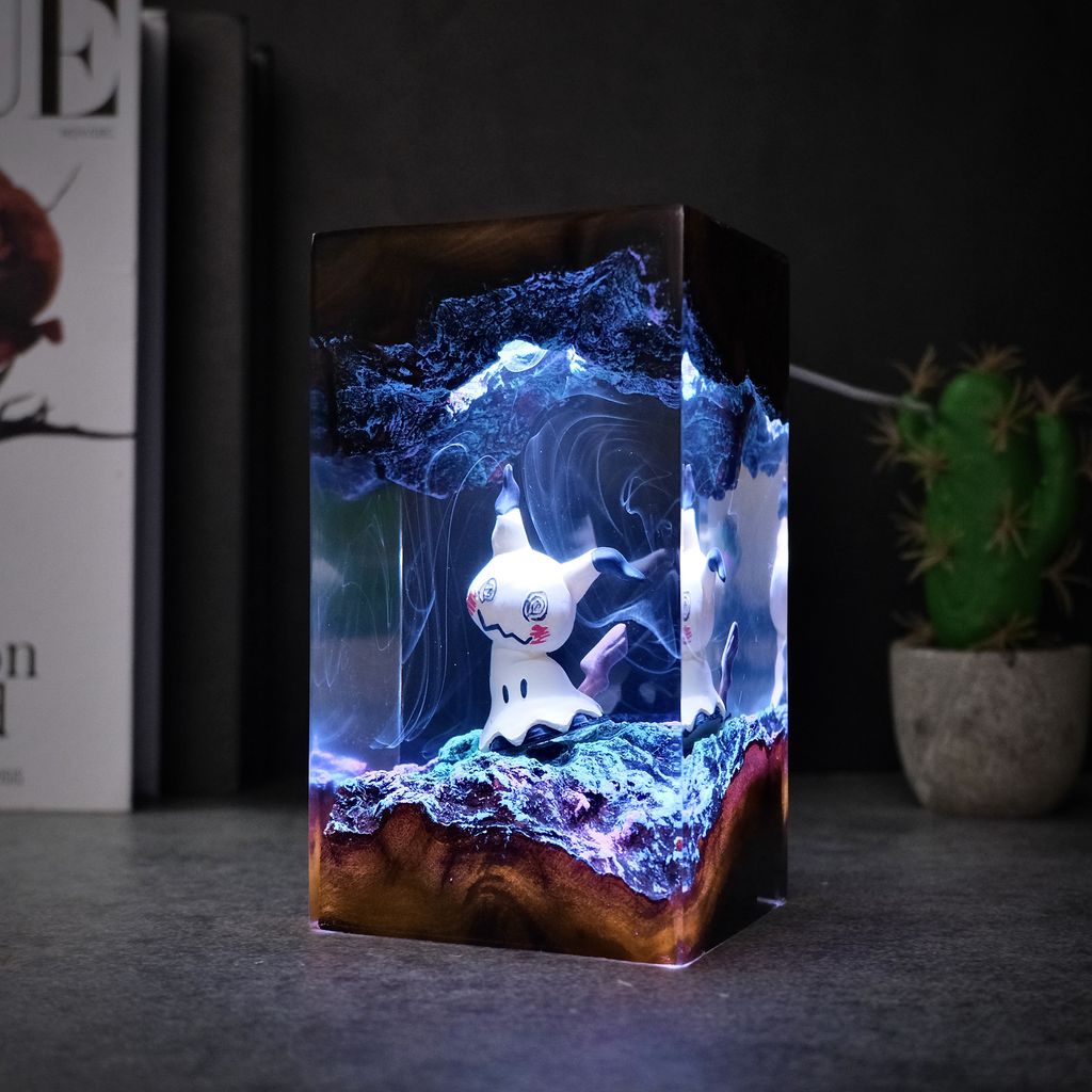 Mimikyu Pokémon Night Light 3 Mimikyu LED Desk Lamp