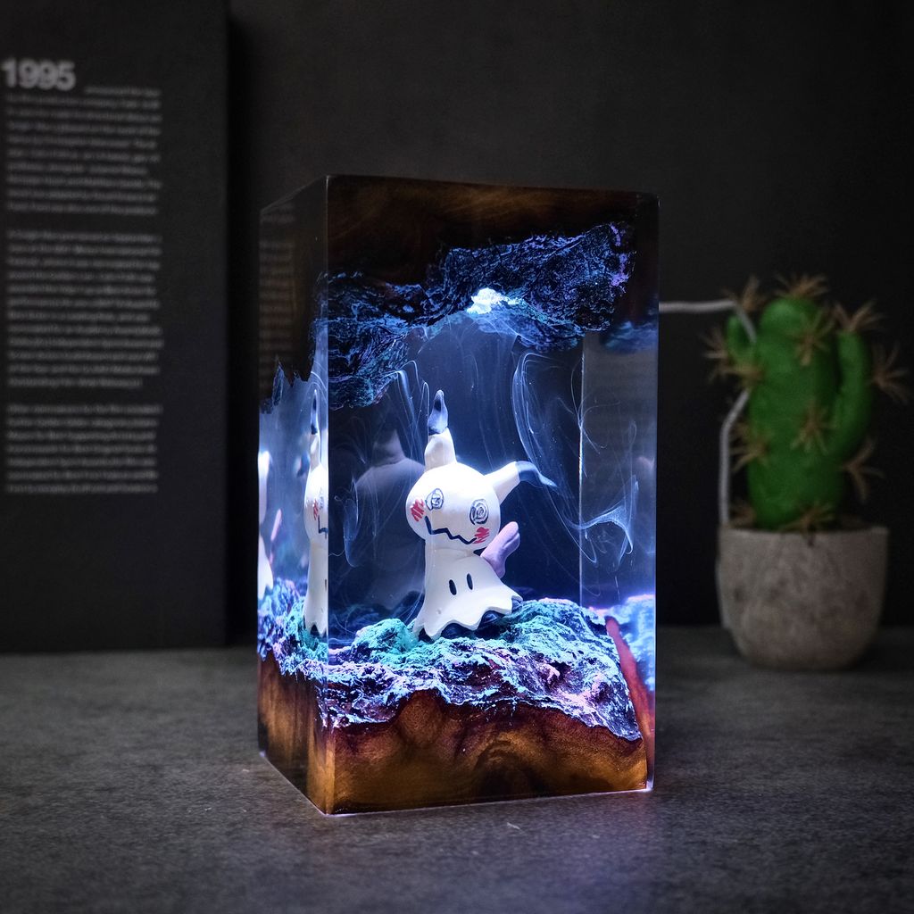 Mimikyu Pokémon Night Light 5 Mimikyu Resin Night Lamp