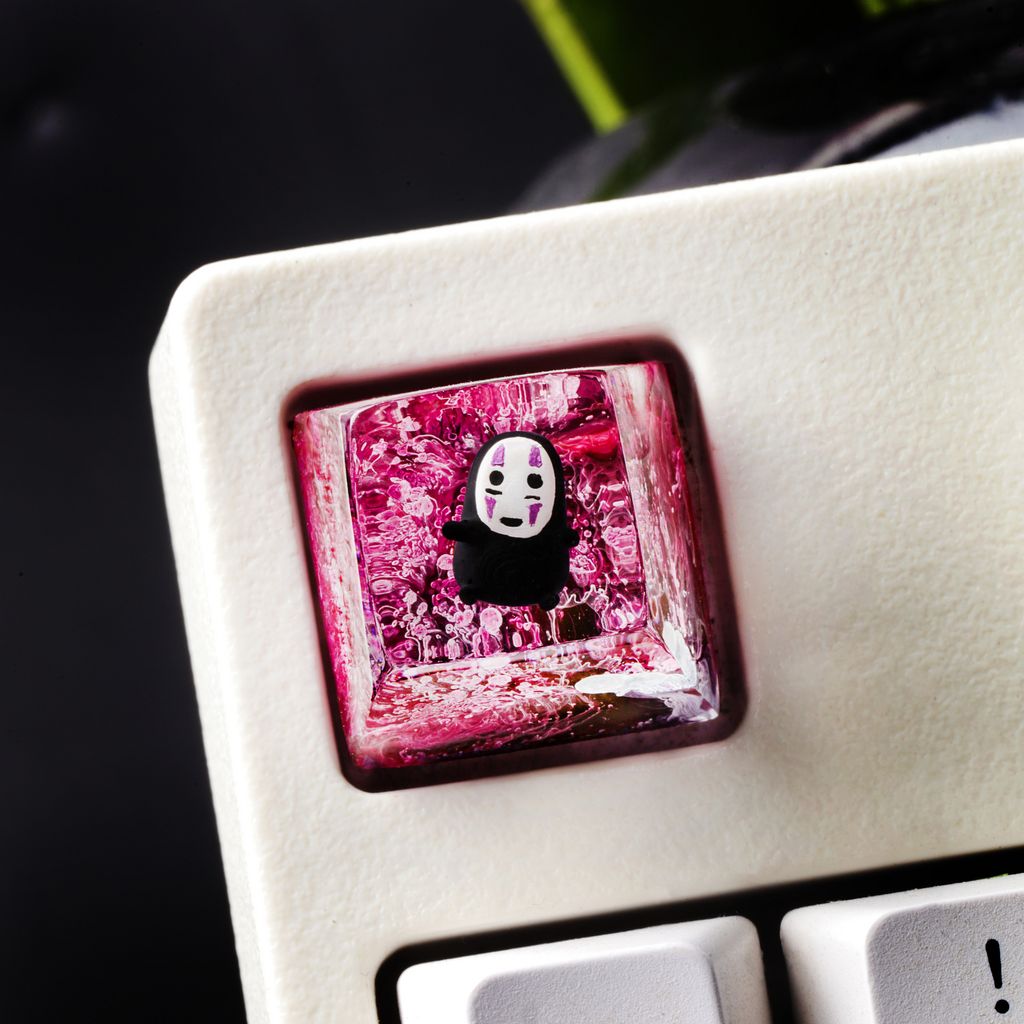 No-Face-Artisan-Keycap-Ver-3(1) No face spirited away artisan keycap