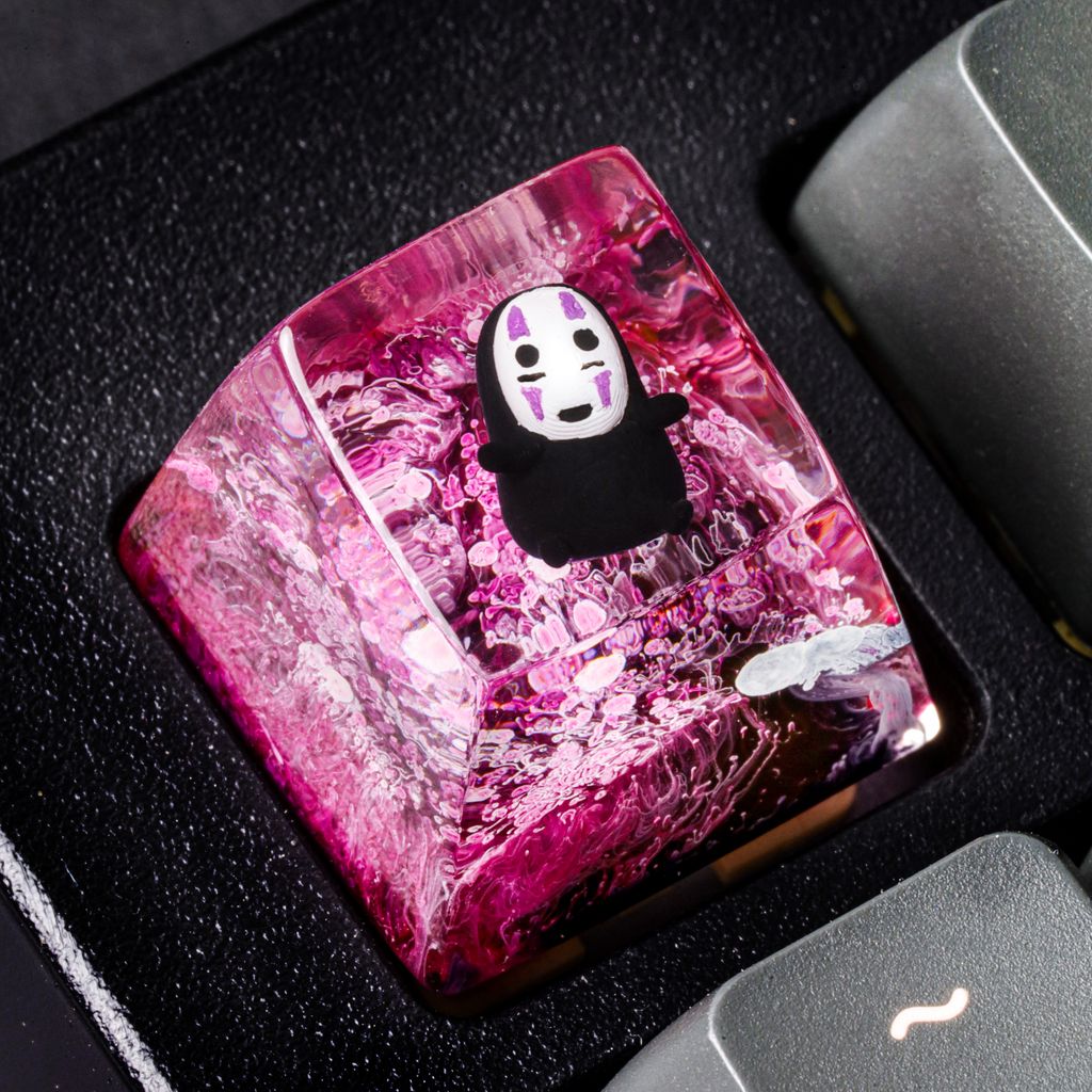No-Face-Artisan-Keycap-Ver-3(4) Studio ghibli custom mechanical keycap