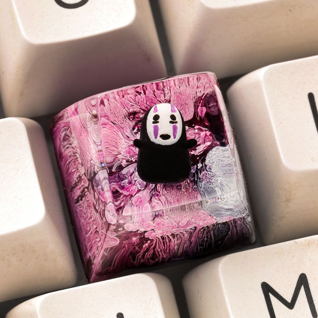 No-Face-Artisan-Keycap-Ver-3(5) No face character esc keycap