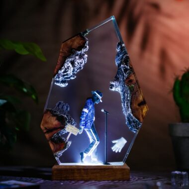 Michael Jackson Dangerous World Tour Lamp