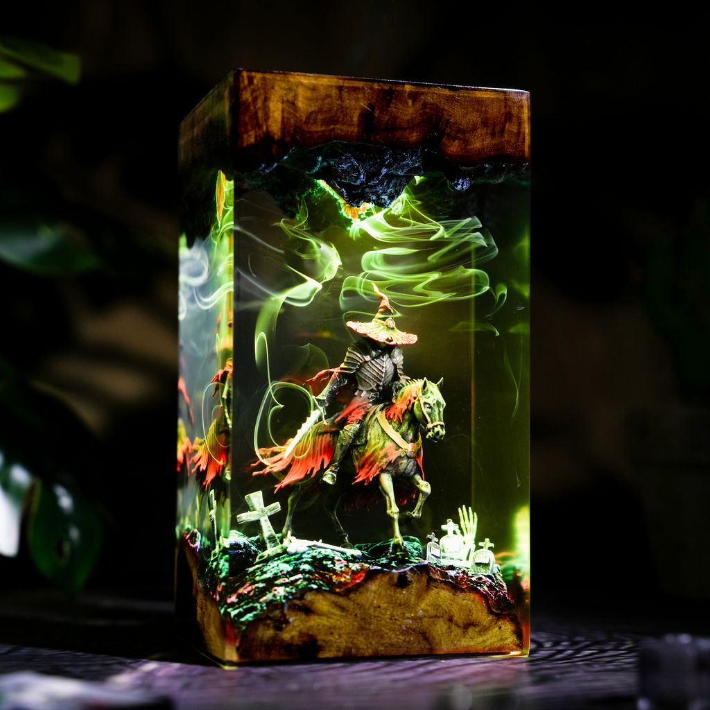 Bloody Finger Hunter Yura Elden Ring Lamp Ver 1 2 Bloody Finger Hunter Yura 3D LED Light Ver 1