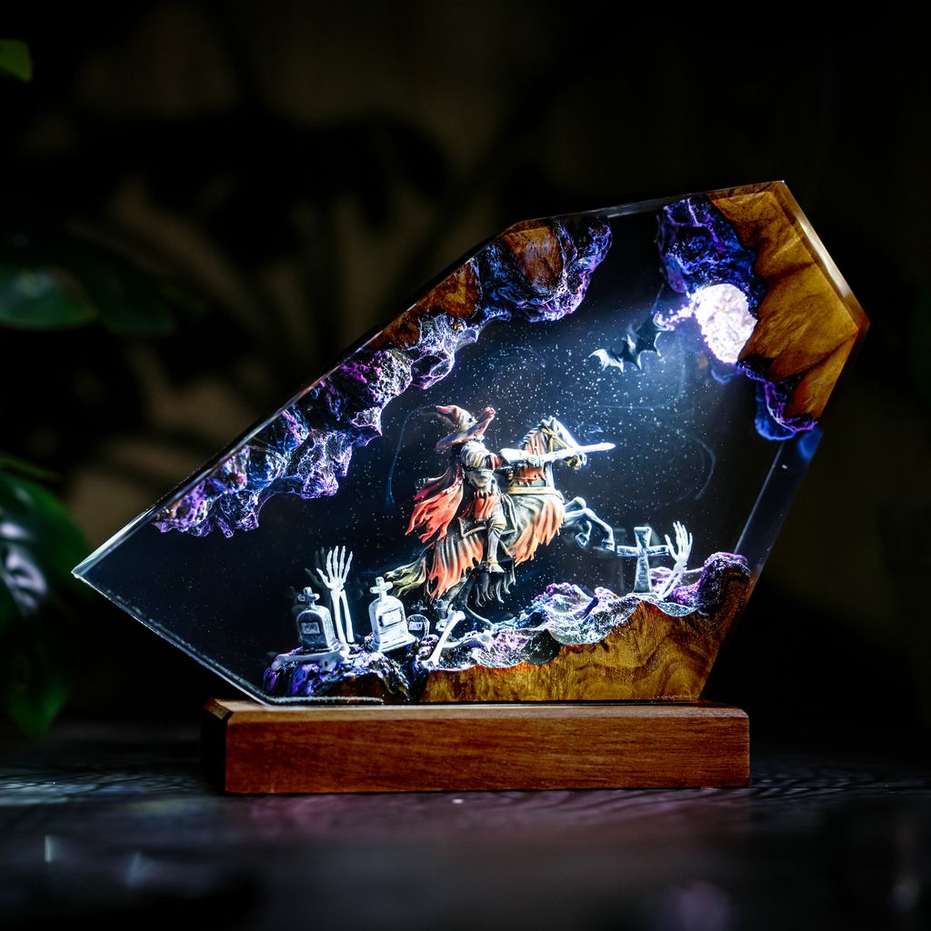 Bloody Finger Hunter Yura Elden Ring Lamp Ver 2 5 Elden Ring Hunter Yura Table Lamp Ver 2