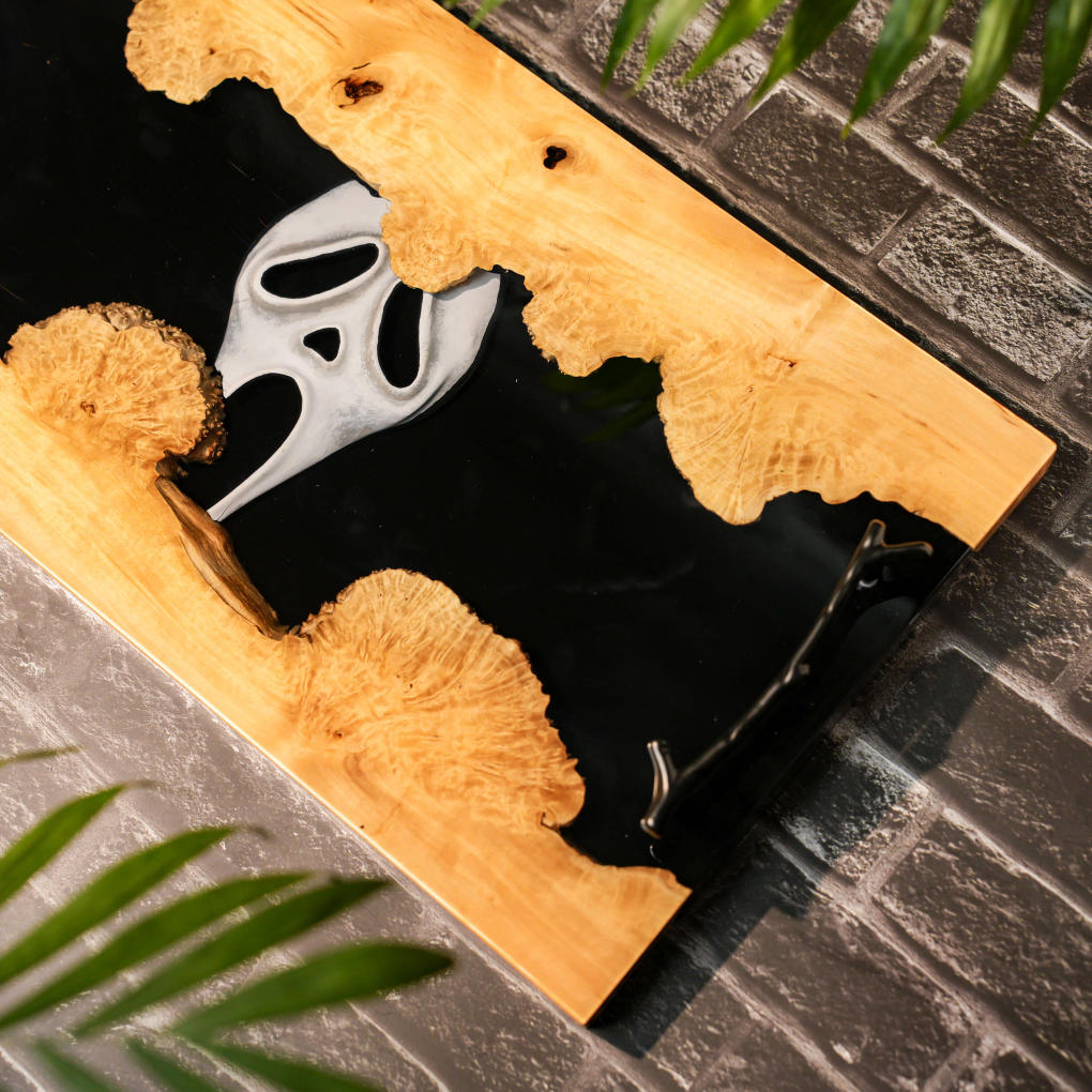 Ghostface Halloween Serving Tray 4 Ghostface Halloween Serving Tray