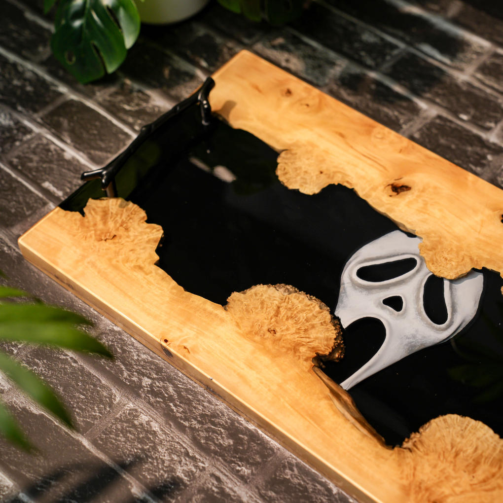 Ghostface Halloween Serving Tray 6 Ghostface Halloween Serving Tray