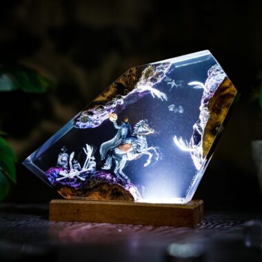 Headless Horseman Halloween Night Light