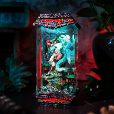 Spirit Blossom Ahri League of Legends Diorama Lamp