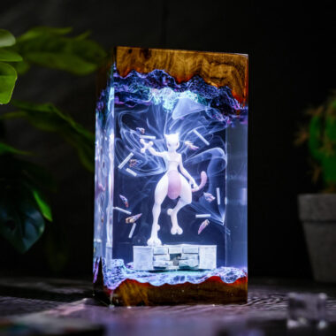 MEWTWO Epoxy Lamp