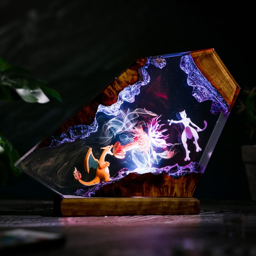 Charizard vs Mewtwo Pokémon Lamp 1 Charizard vs Mewtwo Pokémon Lamp