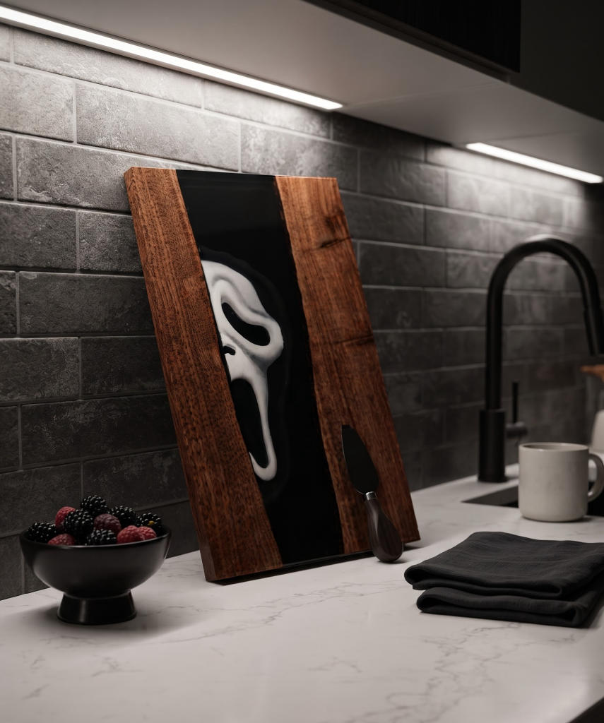 Ghostface Halloween Serving Board 2 Ghostface Halloween Serving Board