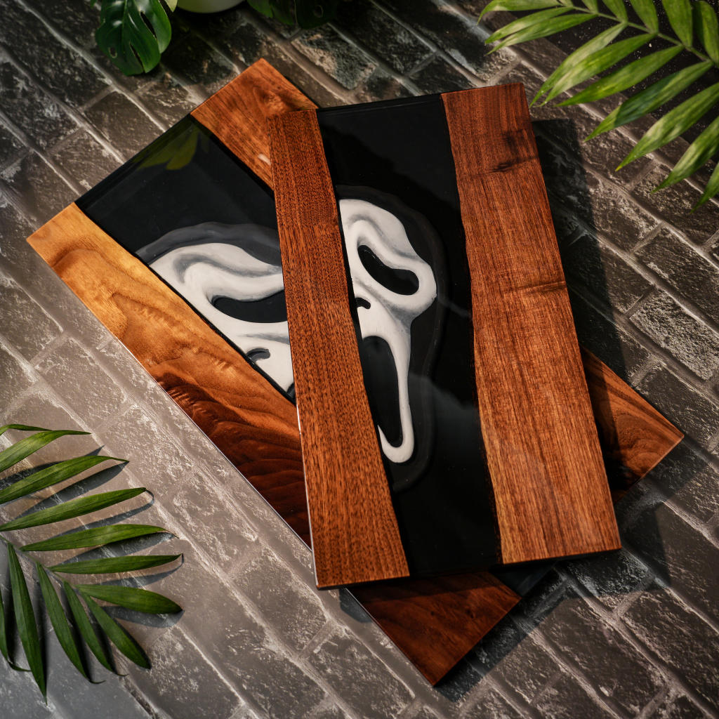 Ghostface Halloween Serving Board 3 Ghostface Halloween Serving Board
