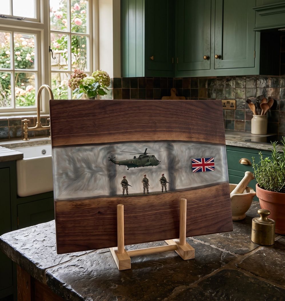 Military Resin Serving Board 5 Military Resin Serving Board