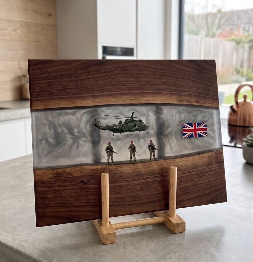 Military Resin Serving Board 1 Military Resin Serving Board