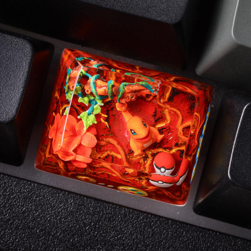 Pokémon Artisan Keycap Set 12 Pokémon Artisan Keycap Set