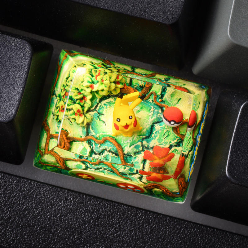 Pokémon Artisan Keycap Set 13 Pokémon Artisan Keycap Set