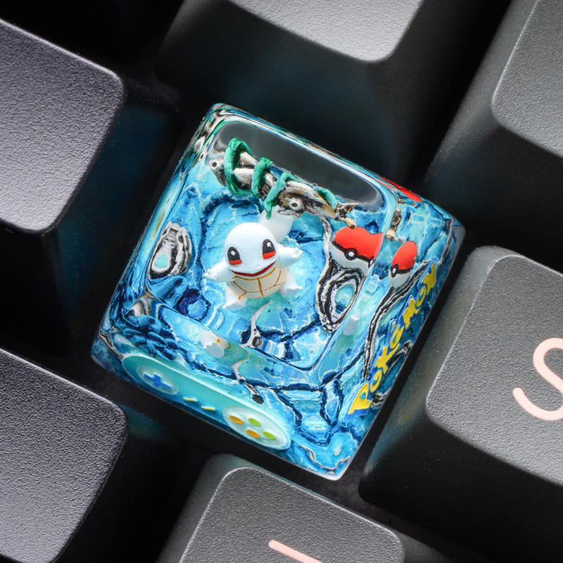 Pokémon Artisan Keycap Set 16 Pokémon Artisan Keycap Set