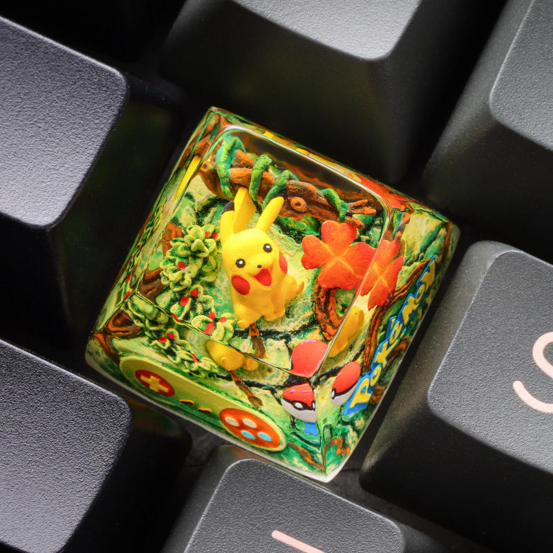 Pokémon Artisan Keycap Set 17 Pokémon Artisan Keycap Set