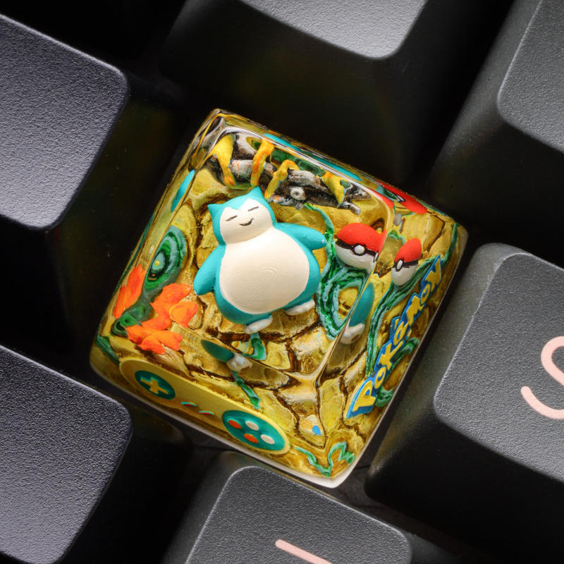 Pokémon Artisan Keycap Set 20 Pokémon Artisan Keycap Set