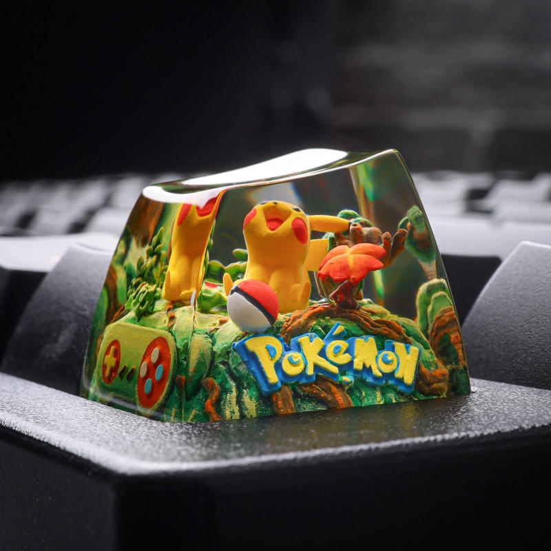Pokémon Artisan Keycap Set 4 Pokémon Artisan Keycap Set