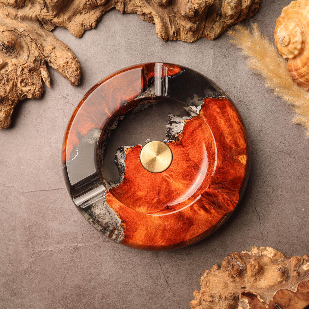 Resin Cigar Ashtray 18 Resin Cigar Ashtray
