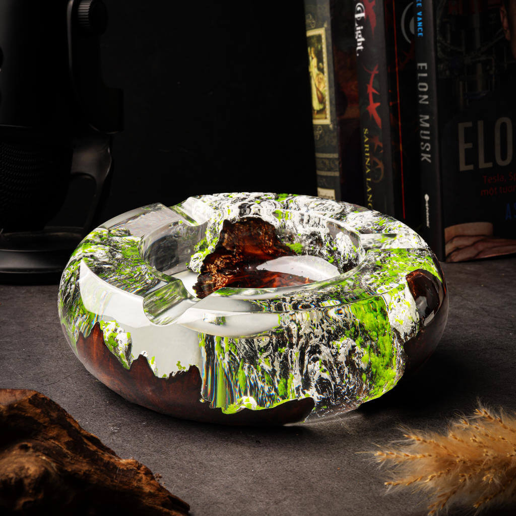 Resin Cigar Ashtray 6 Resin Cigar Ashtray