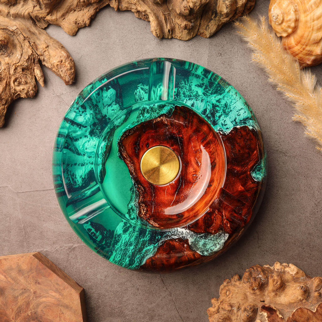 Resin Cigar Ashtray 14 Resin Cigar Ashtray