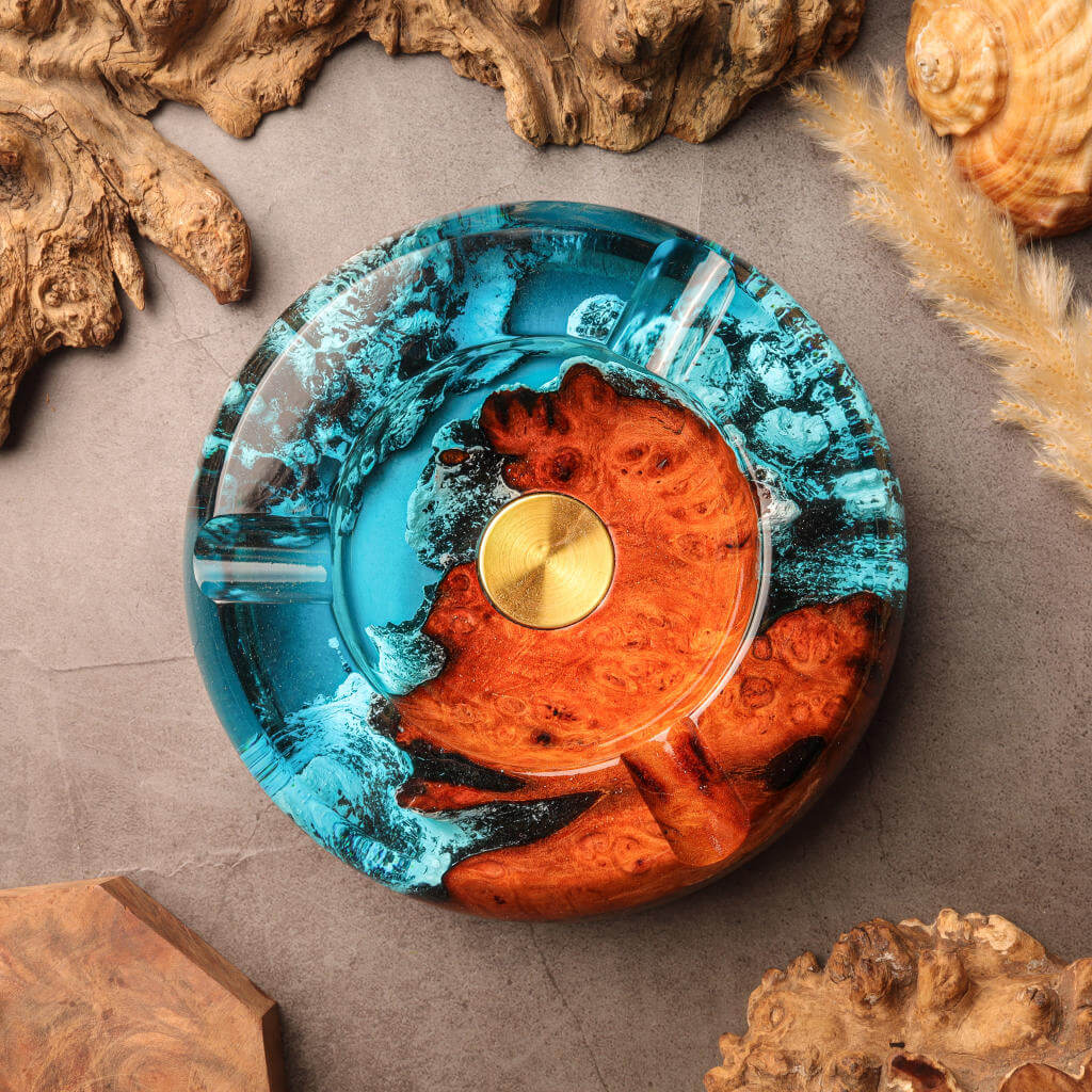 Resin Cigar Ashtray 13 Resin Cigar Ashtray