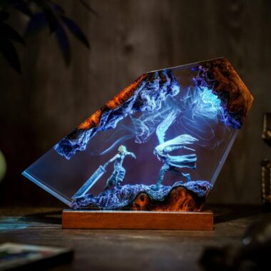Sephiroth vs Cloud Strife Final Fantasy Lamp