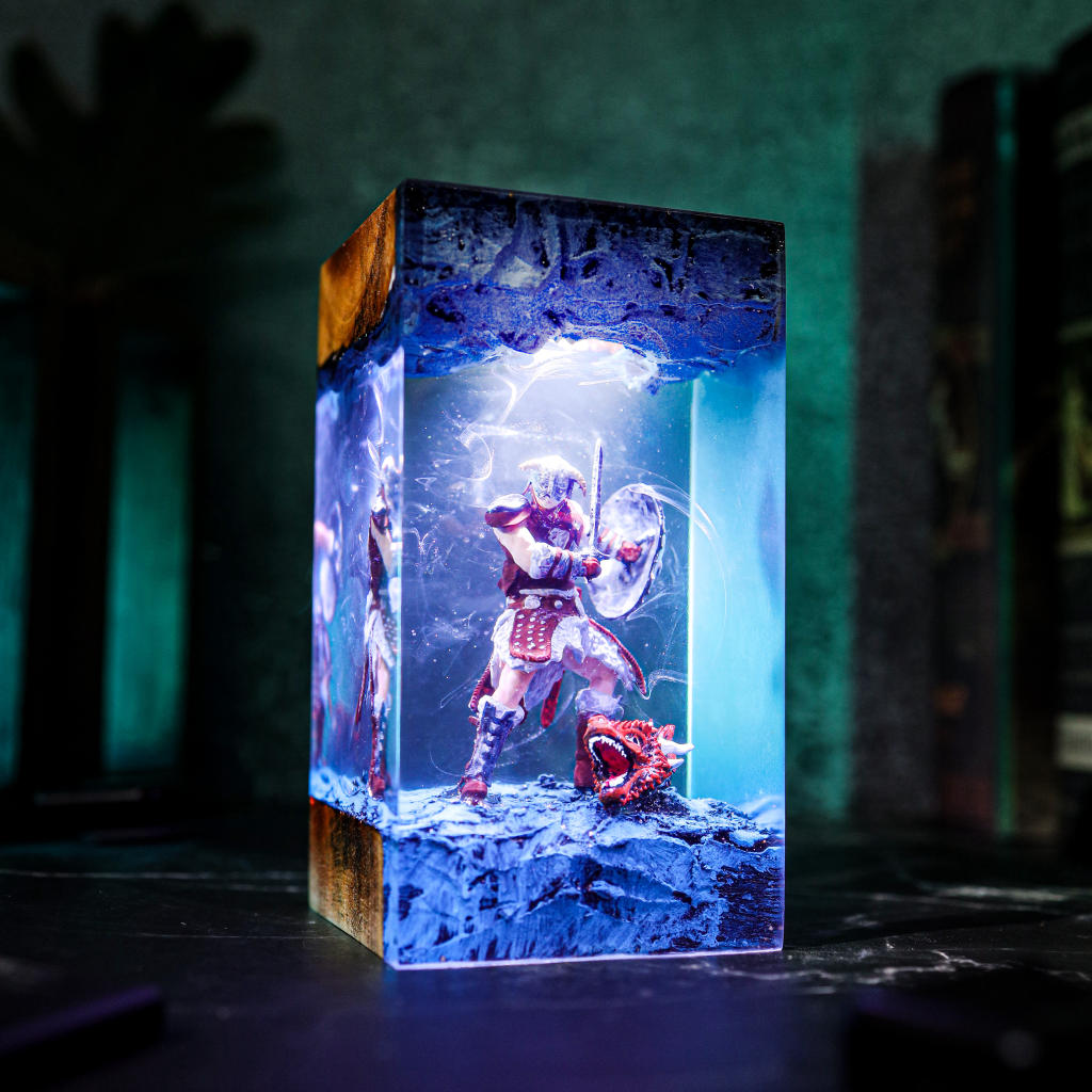 Skyrim Dragonborn Night Light 3 Skyrim Dragonborn Night Light