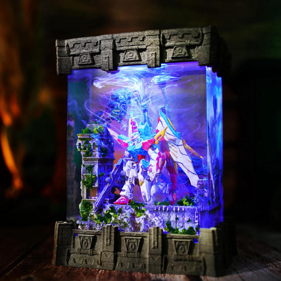 Strike Gundam Diorama Lamp 9 Strike Gundam Diorama Lamp
