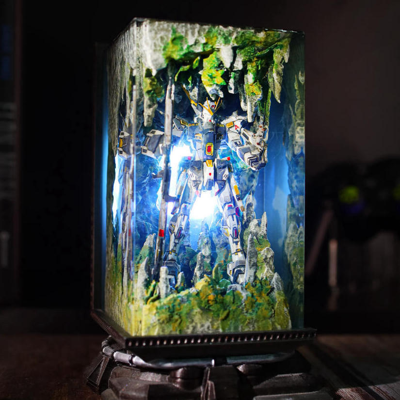 Strike Gundam Diorama Lamp 15 Strike Gundam Diorama Lamp