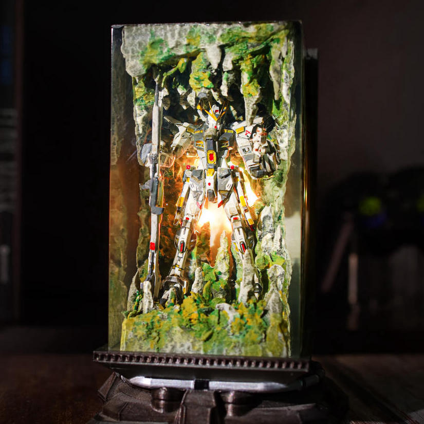 Strike Gundam Diorama Lamp 16 Strike Gundam Diorama Lamp