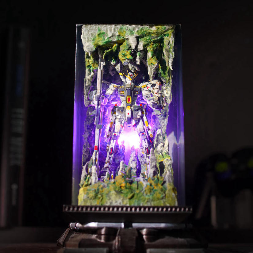 Strike Gundam Diorama Lamp 17 Strike Gundam Diorama Lamp