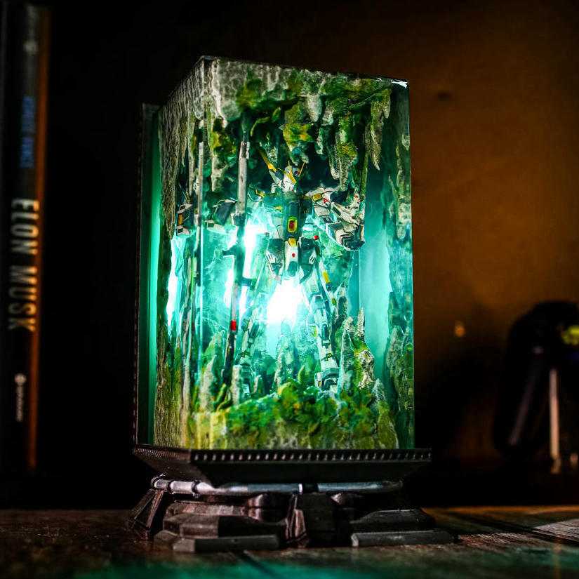Strike Gundam Diorama Lamp 20 Strike Gundam Diorama Lamp