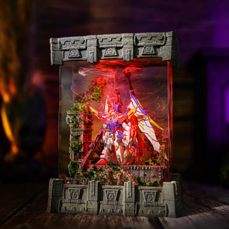 Strike Gundam Diorama Lamp 10 Strike Gundam Diorama Lamp