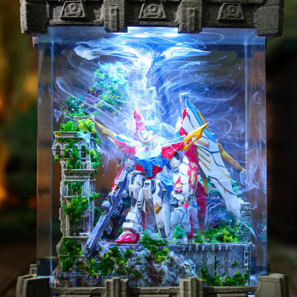 Strike Gundam Diorama Lamp 14 Strike Gundam Diorama Lamp