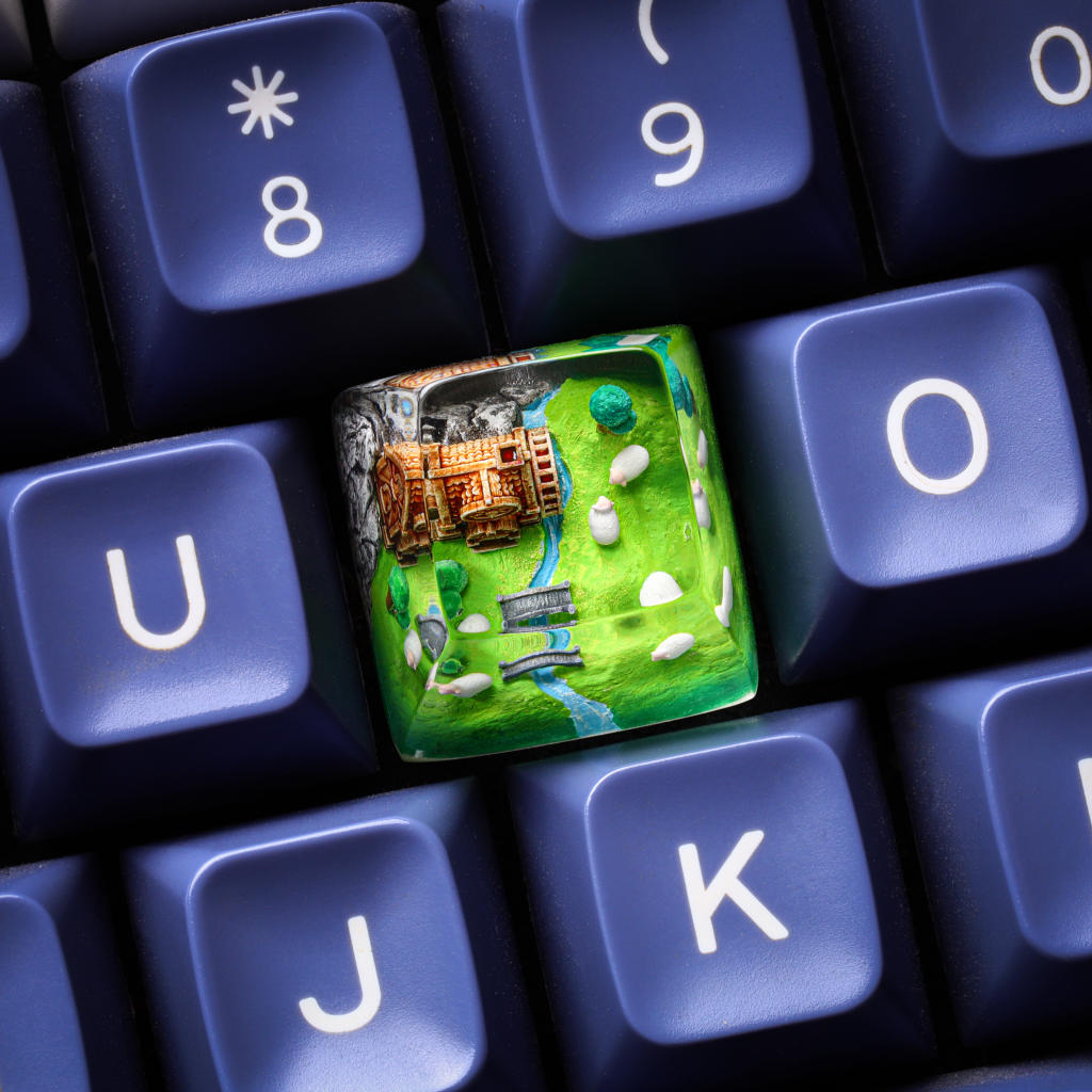 Watermill Sheep Artisan Keycap 8 Watermill Sheep Artisan Keycap